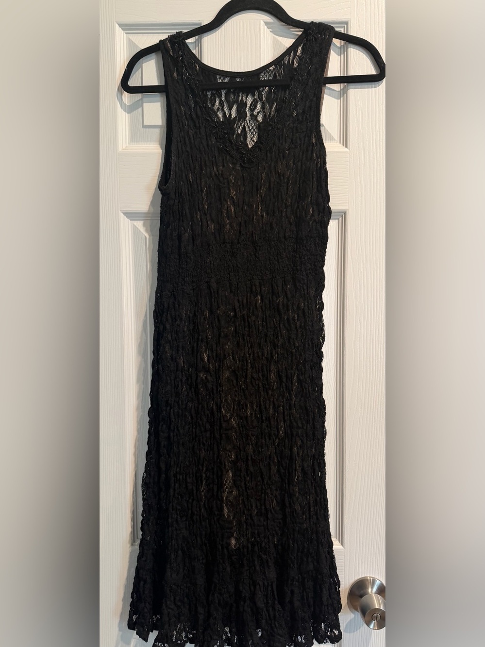 Mystree Lace with undercover Taupe Brown slip